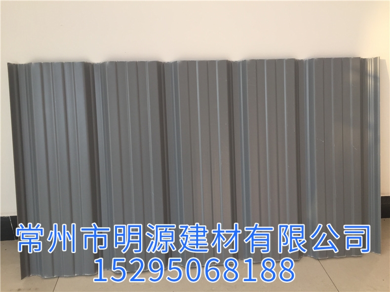 灰色PVC防腐瓦 常州PVC瓦廠家